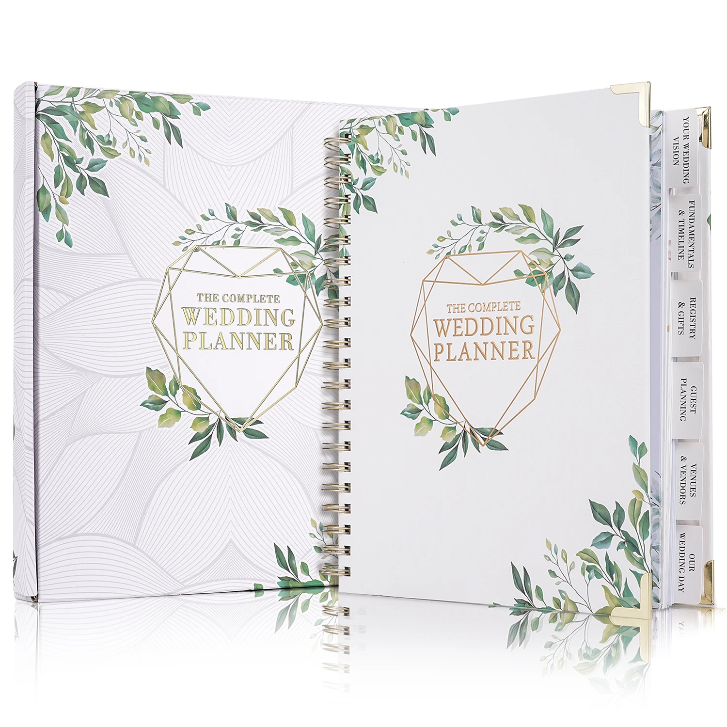 Wedding Planning Book Organiser Countdown Calendar DIY Planning Notebook Wedding Planner Engagement Gift For New Engaged Couples