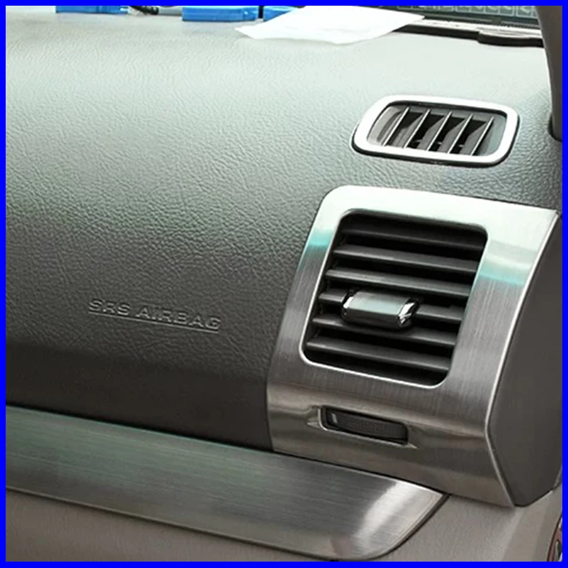 Car Styling For Toyota Land Cruiser Prado LC120 FJ120 2003~2009 Air Outlet Frame Cover Trim Decorative Frame Accessories