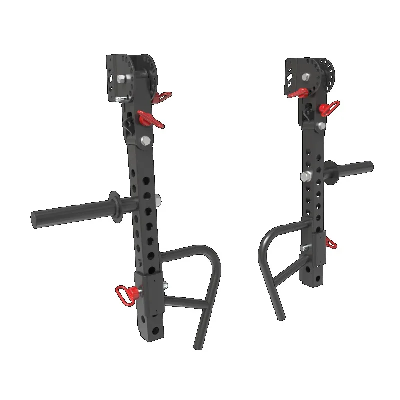Adjustable Power Arm Attachment for Power Rack, Multi-Functional Adjustable Pull Arm Gym Equipment Accessory