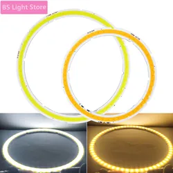 nnual Shape LED COB Angel Eyes DC 12V 24V 25mm-110mm 9W COB Chip on Aluminum Board Ring LED Cold Warm White Light Source Circle