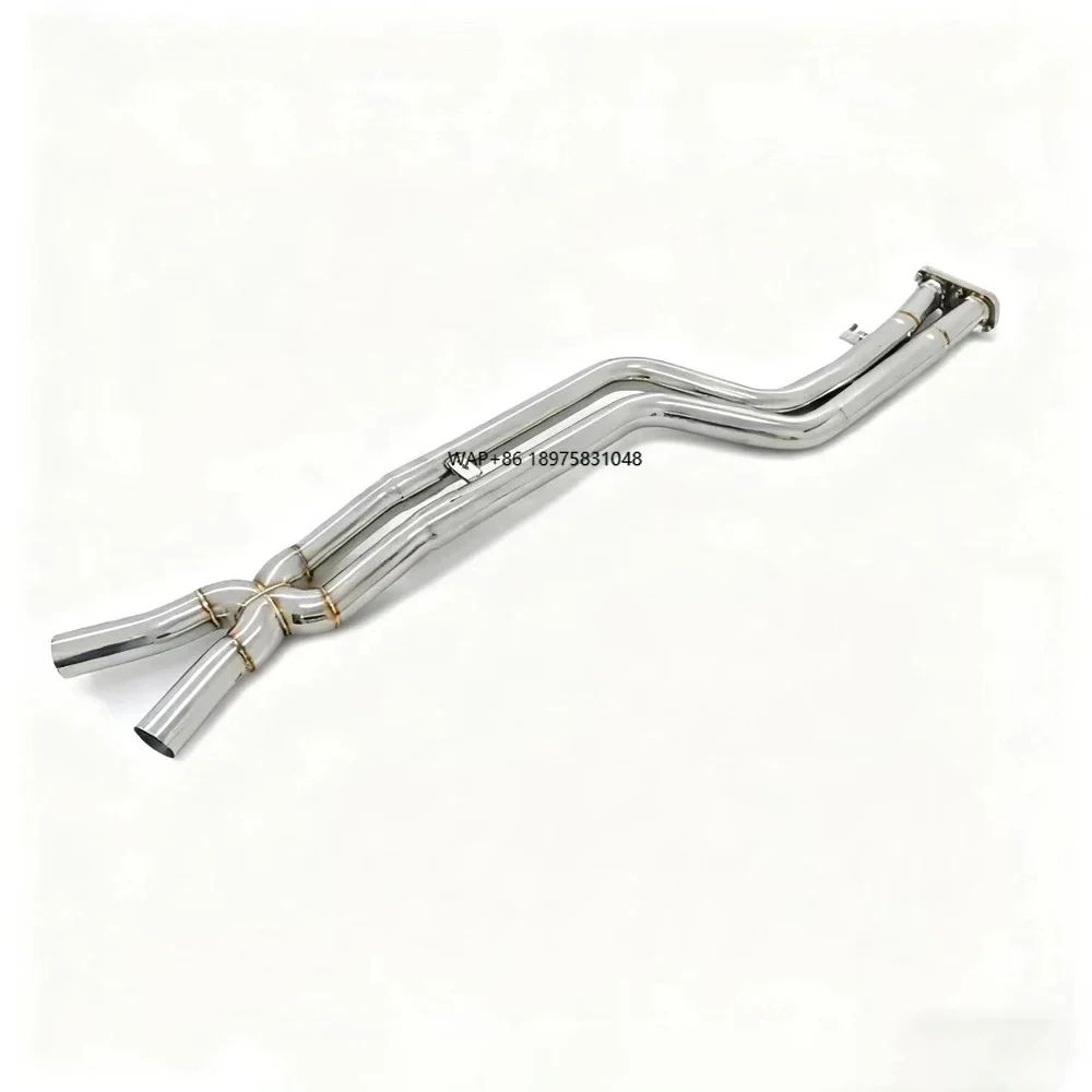 

304 Stainless Steel Mid Pipe for X3M X4M F97 F98 3.0T 2019-2021 S58 Exhaust Pipes for Car Car Midpipe