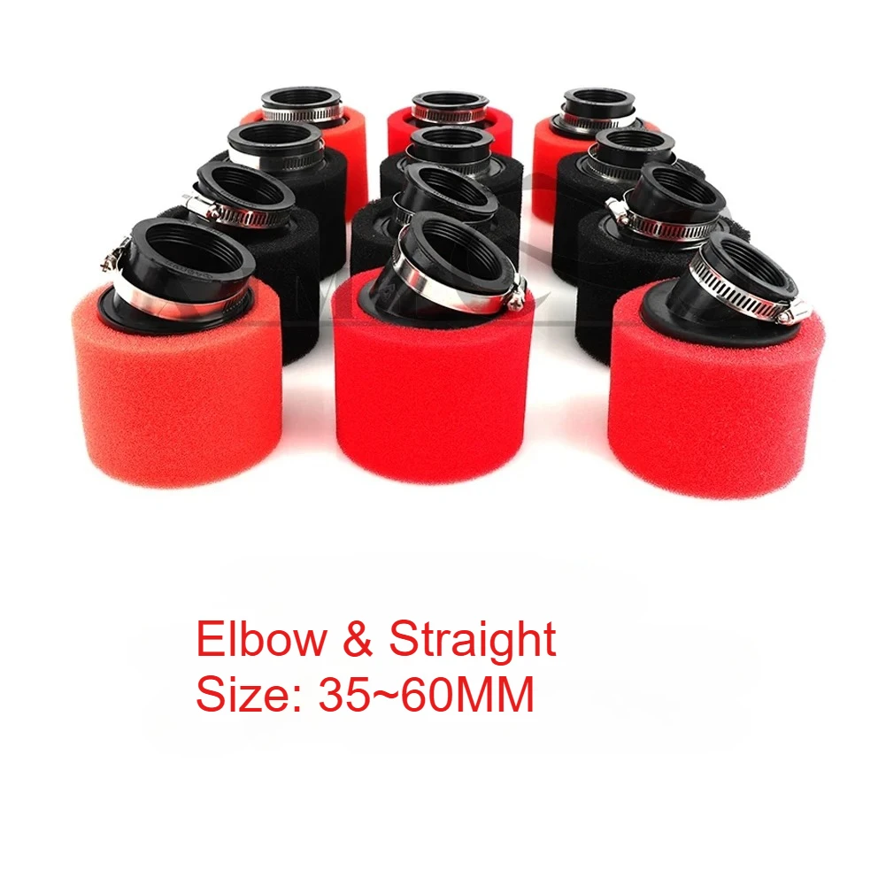 Foam Air Filter Sponge Cleaner Replacement For 50-250cc Moped Scooter Pit Dirt Bike ATV Quad Go Kart Buggy Motorcycle Universal
