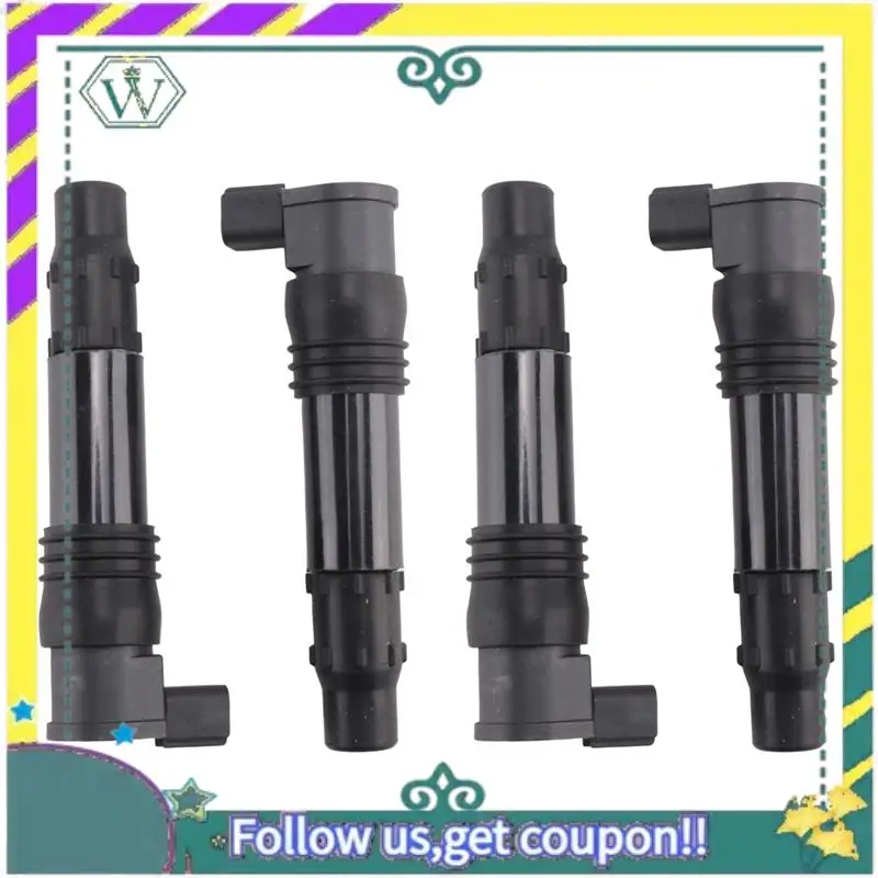 

Upgraded 4X Ignition Coil 129700-4400 For SUZUKI GSX1300R GSXR1000 Hayabusa 1300R GSF GSX 650F Bandit 650 1250 GSXR750 1999-2015
