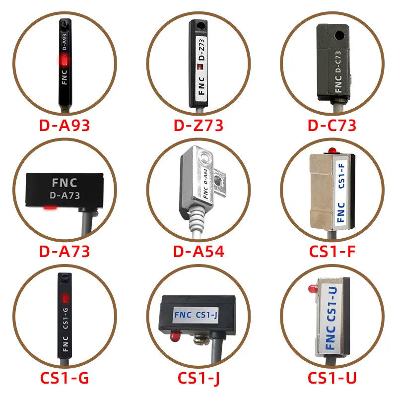 Cylinder magnetic switch sensor