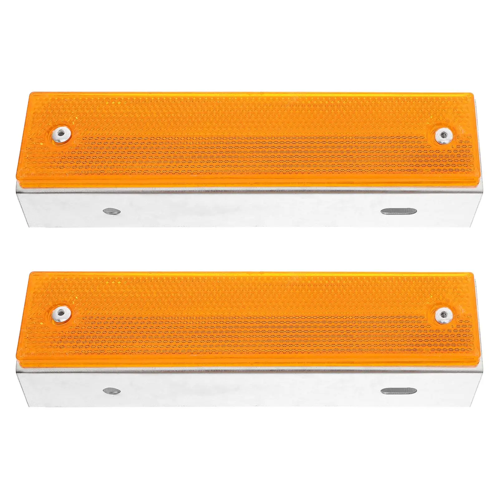 2 PCS Road Sign Outline Reflective Signs for Driveway Traffic Street Metal Triangle Warning Galvanized Iron Outdoor