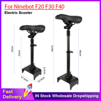 For Ninebot F20 F25 F30 F40 Electric Scooter Folding Seat Saddle Foldable Height Adjustable Shock-Absorbing Chair Modified Parts