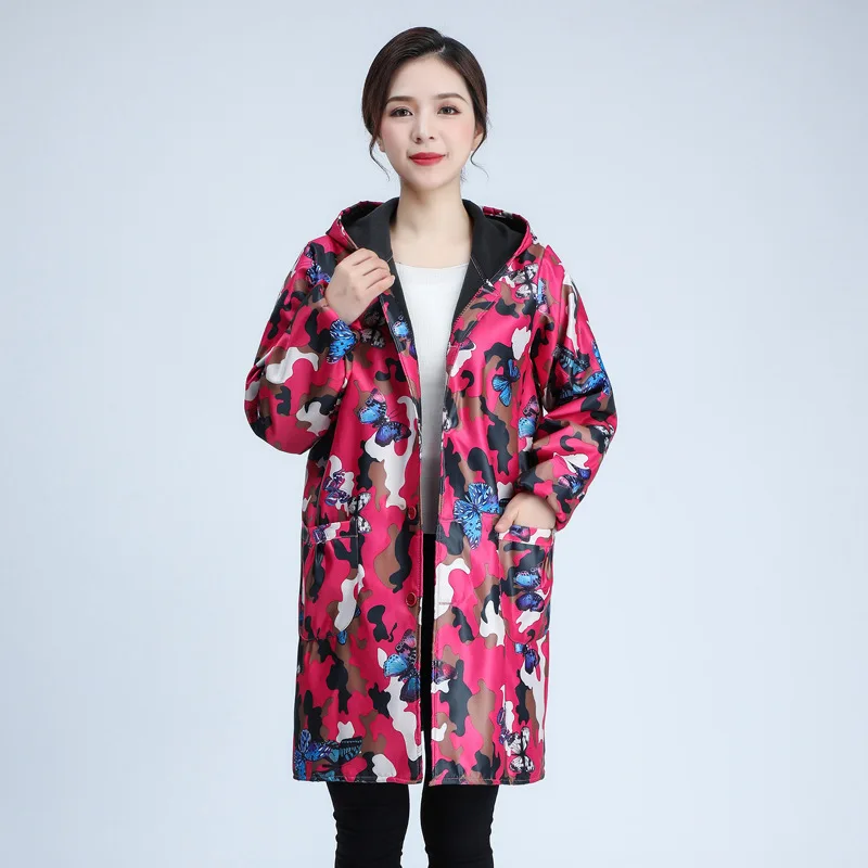 

Fleece-lined Long-sleeve Thermal Apron, Durable Household Workwear, Unisex Fleece Coat, Stain-resistant and Easy To Wash