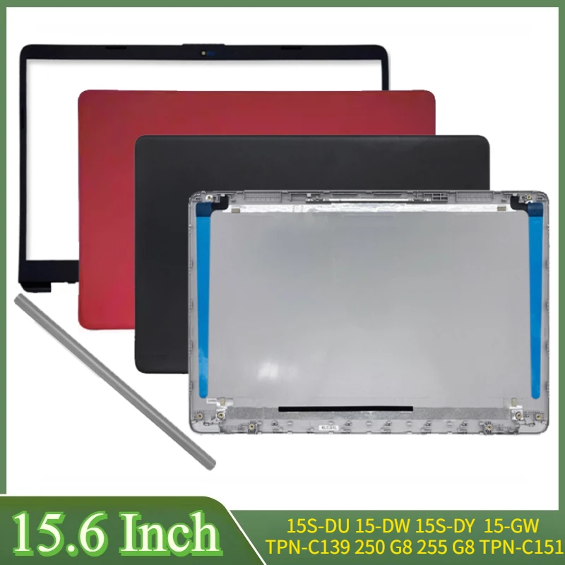 

Чехол для ноутбука 15,6 дюйма для 15S-DU 15-DW 15S-DY 15S-GR 15S-DR 15-GW TPN-C139 250 G8 255 G8 TPN-C151, задняя крышка ЖК-дисплея, петли передней панели