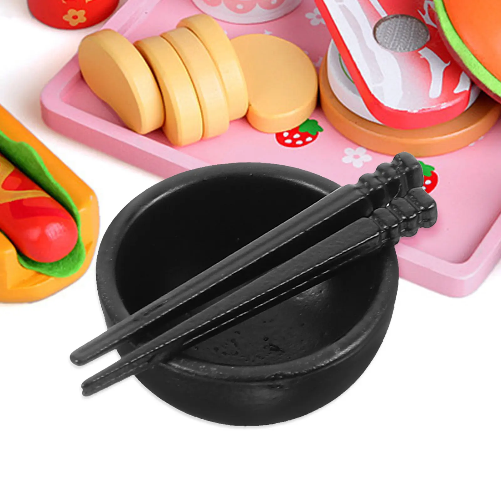 

Набор миниатюрных аксессуаров для дома: креативные мини-миски, палочки для еды, металлические украшения для DIY декора комнаты, реквизит для фотосессий, кухонные принадлежности