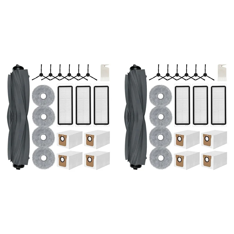 

A38T-2Set комплект аксессуаров для Dreame L20 Ultra, запасные части, основная боковая щетка, фильтры Hepa, тканевые мешки для пыли