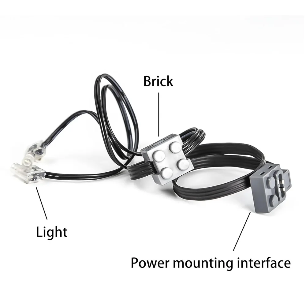 Ensemble de moteurs M/L/XL avec télécommande à 8 canaux, avec boîtier de batterie de programmation par application pour blocs de construction compatibles techniques, bricolage
