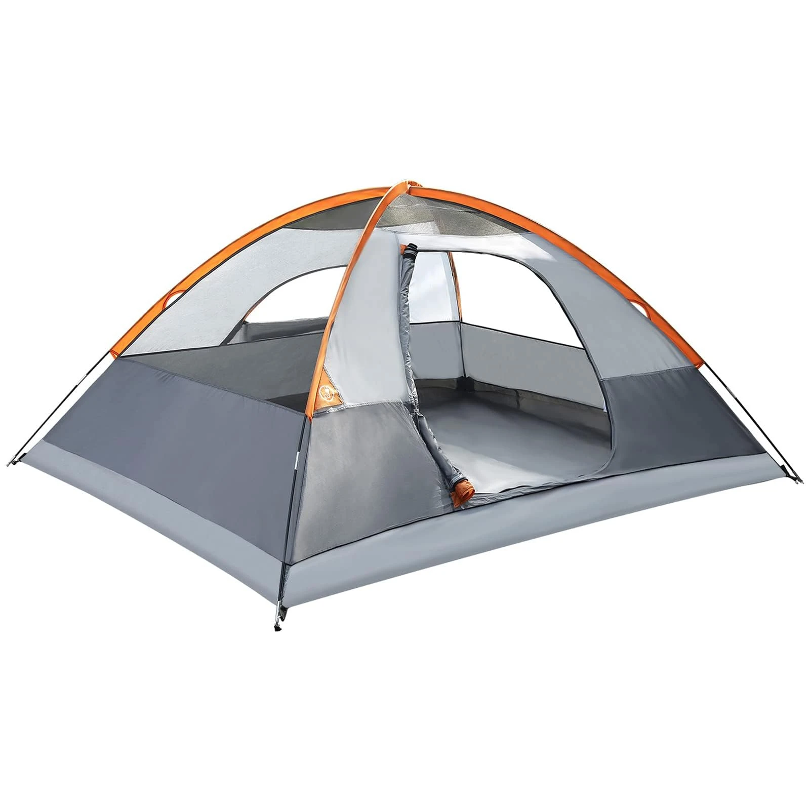 Ultralight Waterproof 2-Person Camping Tent Double Layer with Aluminum Poles for Outdoor Hiking Camping