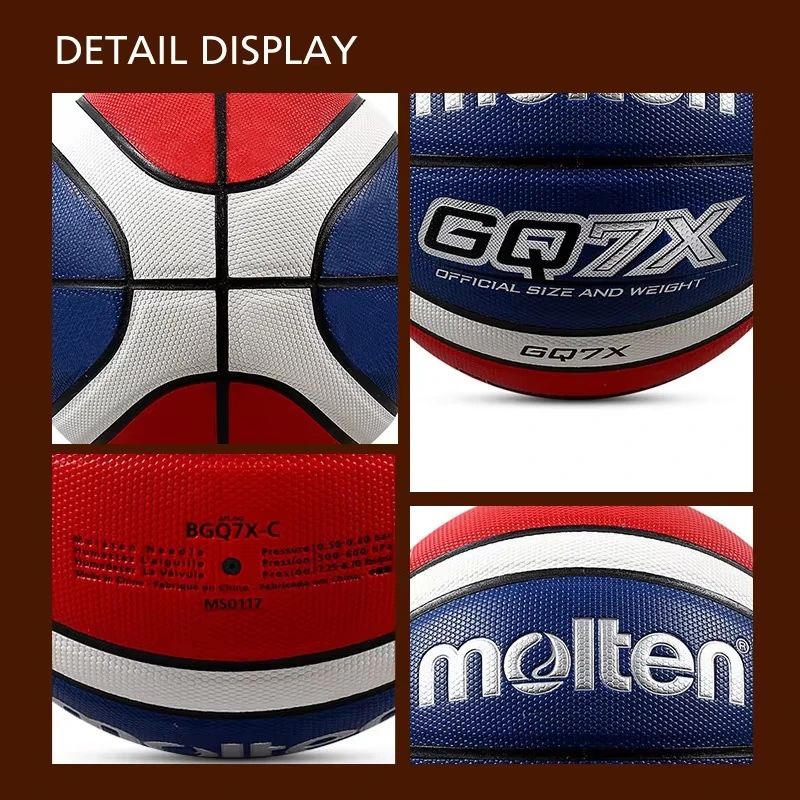 Bola de basquete GQ7X, tamanho oficial e basquete de peso, VERDE 4500, EZ7X, 3X3, 4500, bola de basquete tamanho 7