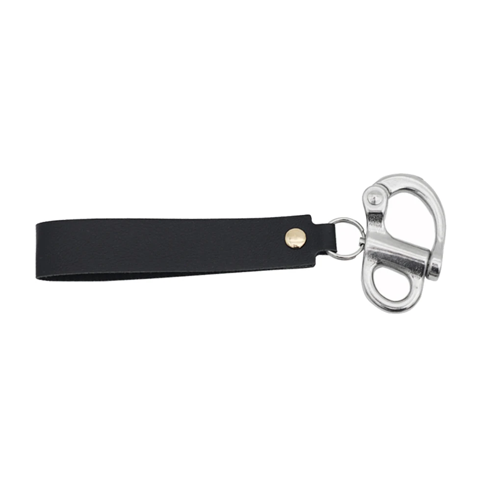 Snap Shackle 316 Stainless Shackle Marine Activities Marine-grade 316 Stainless Steel Quick Release Mechanism Swivel Rotation