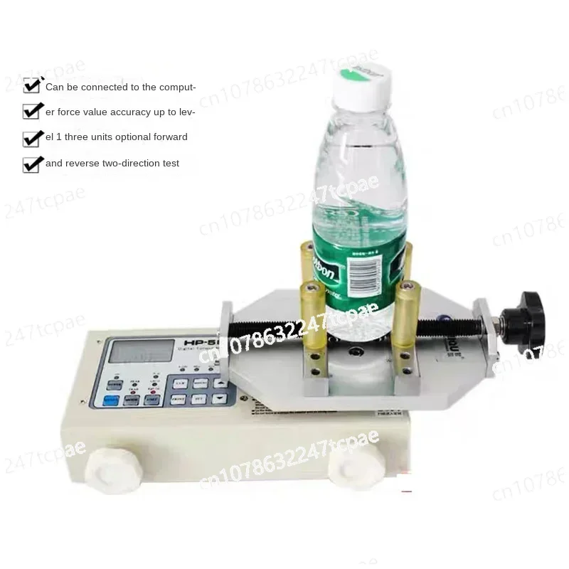 New HP-100 Digital Bottle Cap Torque Meter Tester 100kg/10 N.M s Torque Tester Bottle Cap Torque Tester Digital