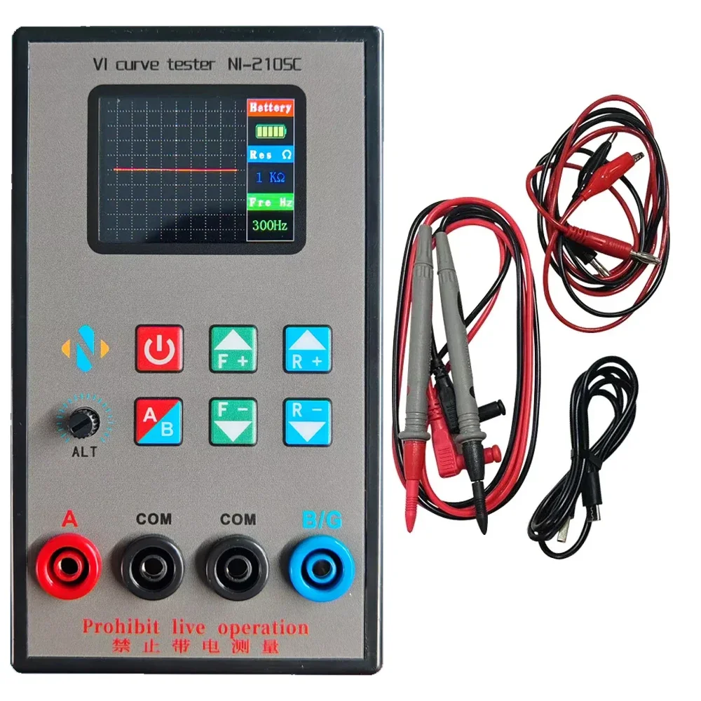 New Arrival! With 2.0 Inch TFT Screen VI Curve Tester Dual Channel Simultaneous Display