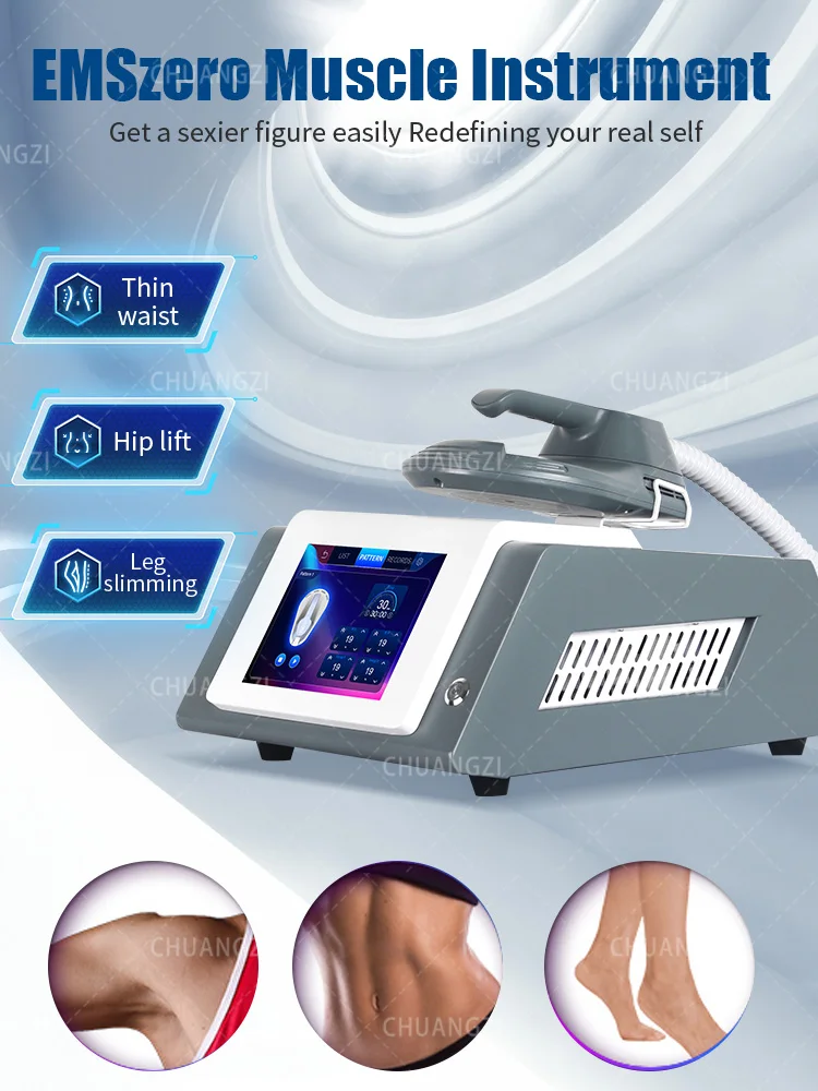 Healthy EMS Body Sculpt Machine Emszero RF Fat Muscle Stimulation Abdominal Burning Slimming Electromagnetic Pelvic Technology