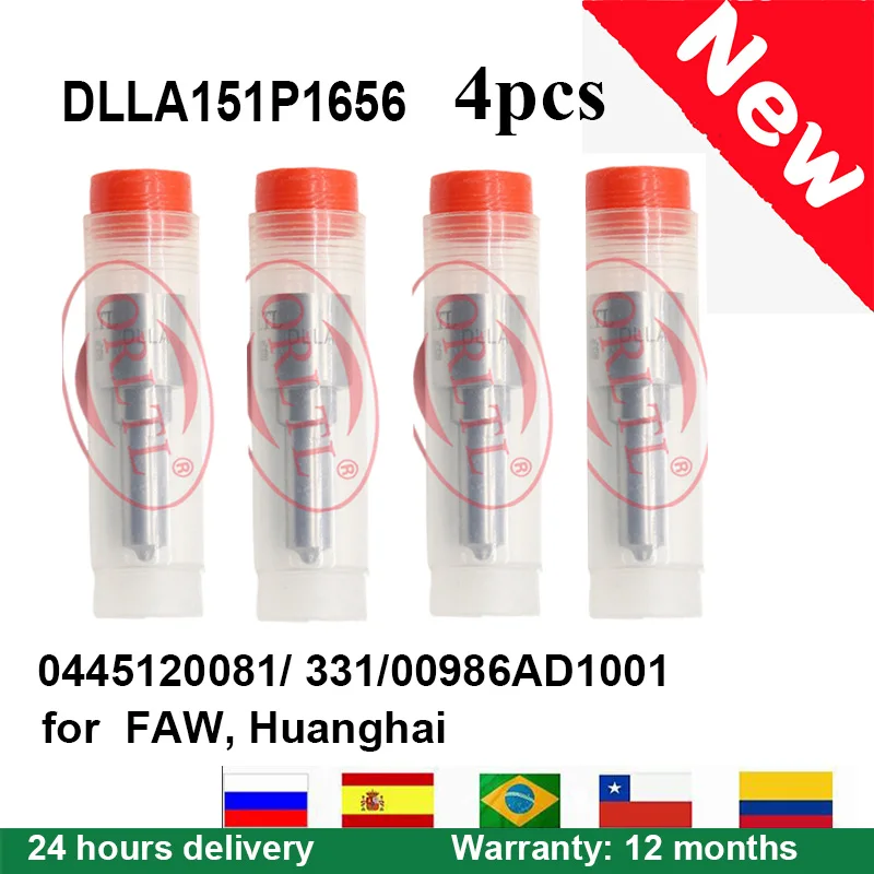 DLLA144P1565 Fuel Injector Nozzle Tips 0433171964 For KHD 04289311 04290986 4289311 4290986 VOLVO 20798114