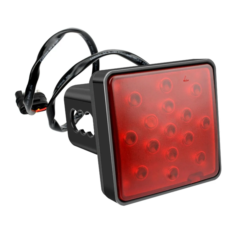 652F LED Square Reflector Running Brake Lights for Car Truck RV Trailer