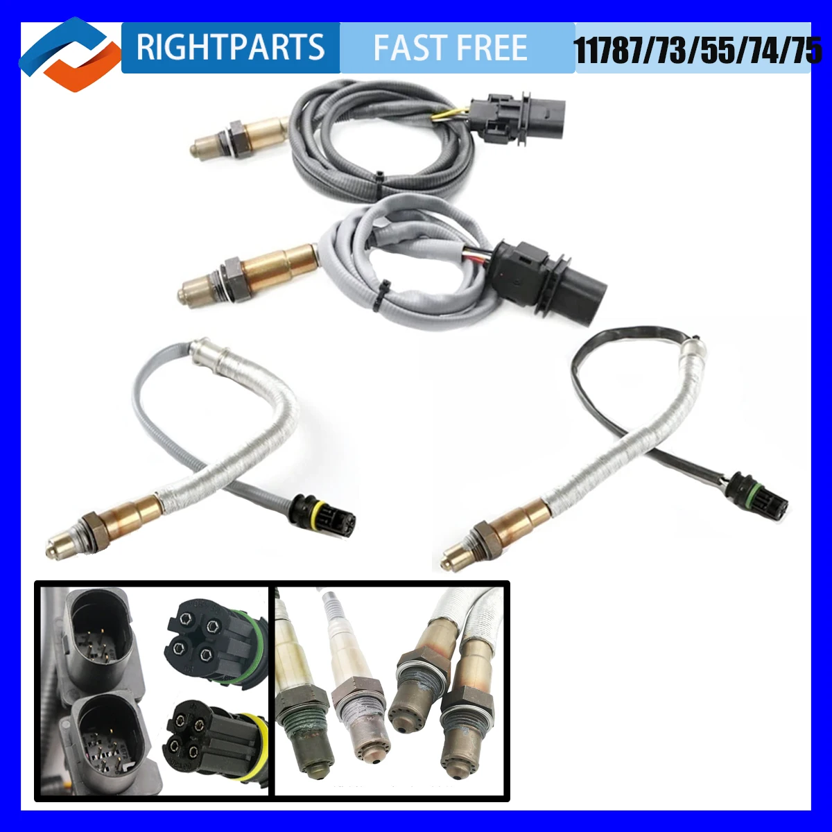 11787558055 11787558073 11787545074 11787545075 Up+Down Oxygen Sensor For BMW E82 E88 E89 E90 E91 128i 328i xDrive E92 135i 335i