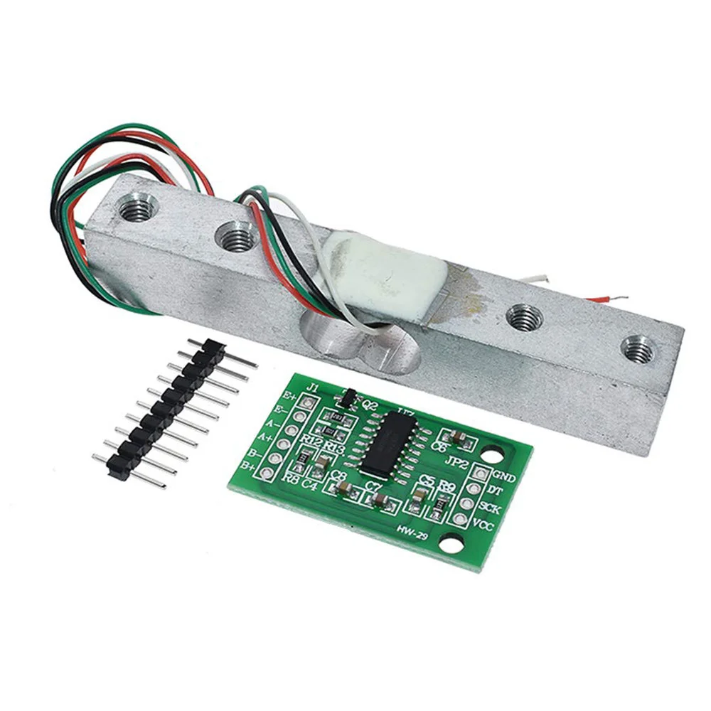 HX711 Weight Sensor Module Kit Digital Load Cell Weight Sensor A/D Module 5KG Scale for , Scale Display