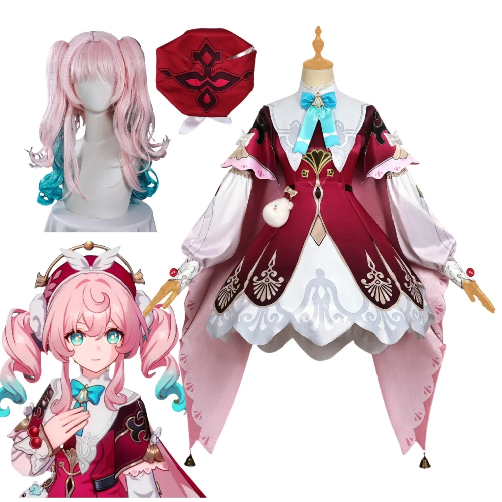 

Hyacinthia Косплей Аниме Игра Honkai Star Rail Костюм Парик