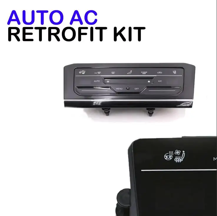 Touch Screen Air Conditioner Switch - For VW Tiguan MK2 LED LCD Liquid Crystal Autoimatic Panel