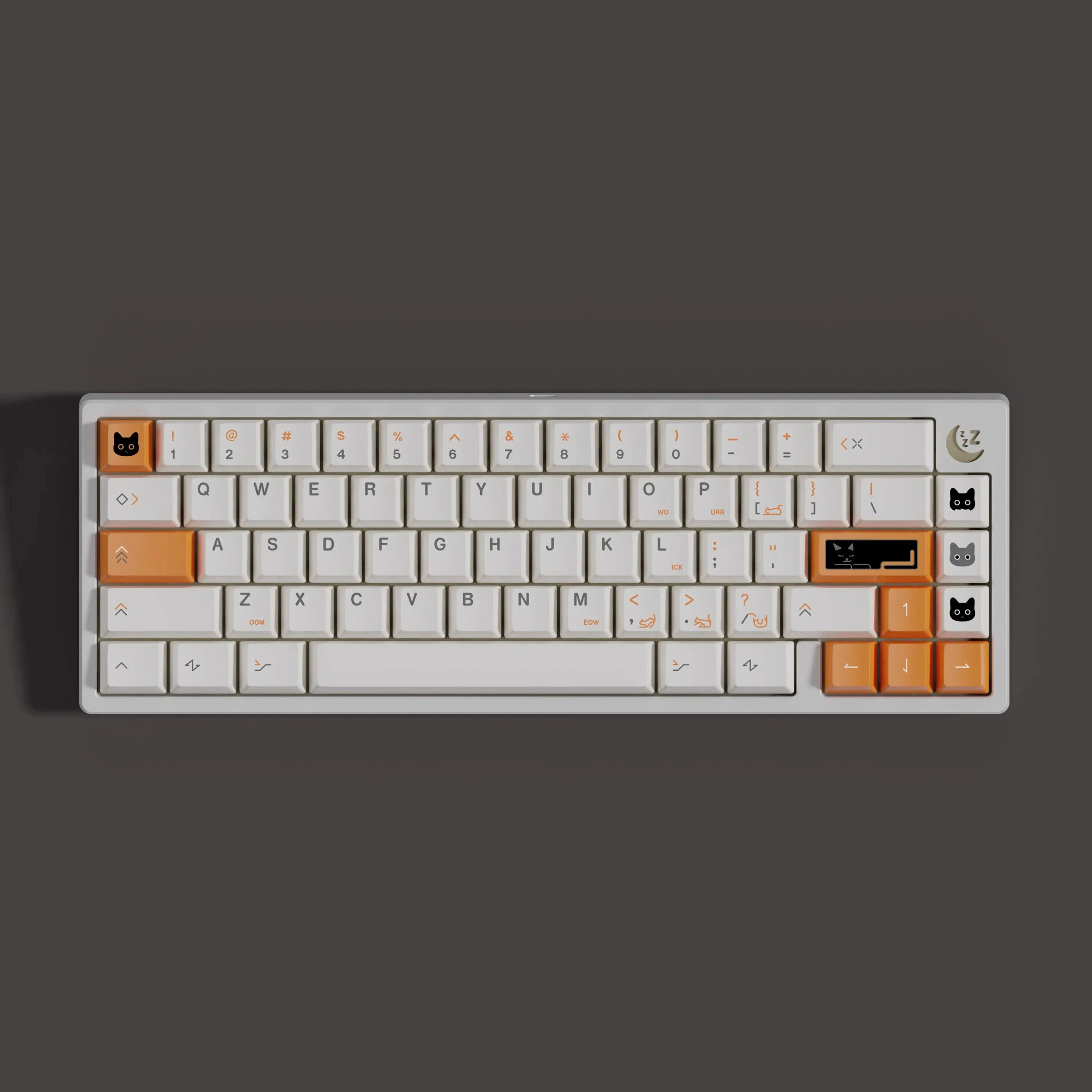 

PBT keycaps 144 keys Calico cherry profile Dye Sublimation For MX Switch Mechanical Keyboard double B Split spacebar