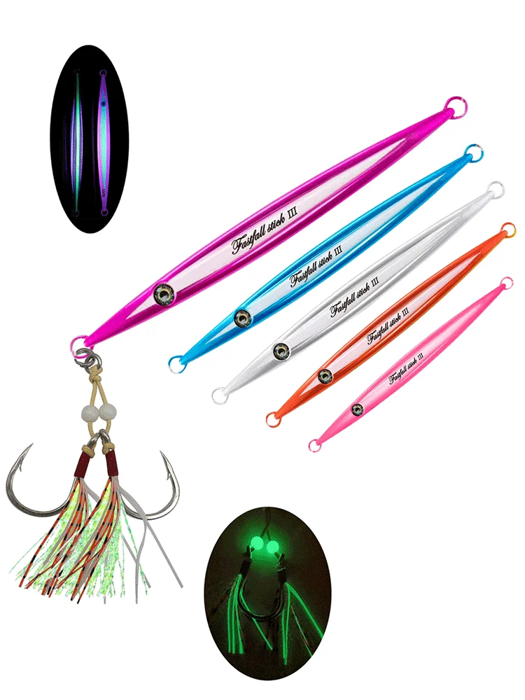 lot-de-5-leurres-lumineux-pour-jigging-150g-200g-250g-300g-–-jigs-metalliques-pour-peche-en-haute-mer-–-leurre-dur-pour-jigging-en-eau-salee