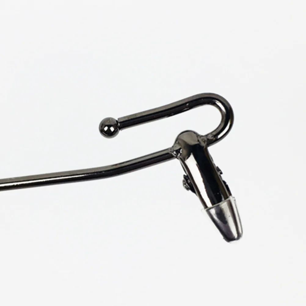 

10Pcs Black Metal Hangers Space Saving Strong Non-Slip Suit Underwear Rack Underpants Clips for Clothing Store Wardrobe