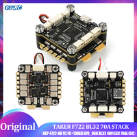GEPRC TAKER F722 BL32 Stack 70A Flight Controller Air Unit Connect 3-6S LiPo 9V2.5A 5V3A BEC FPV