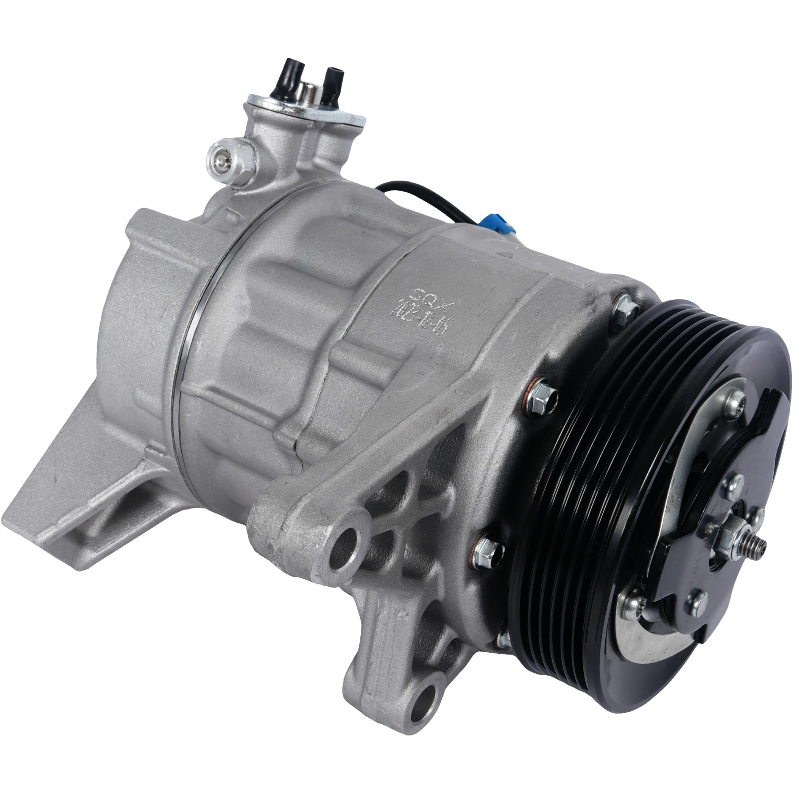 A/C AC Compressor with CVC Style for Buick Allure LaCrosse Cadillac SRX Saab 9-4X 2010 2011 V6 3.6L 6PK Air-Conditioning Compressor CO22160LC 98565 P13232310 20934127
