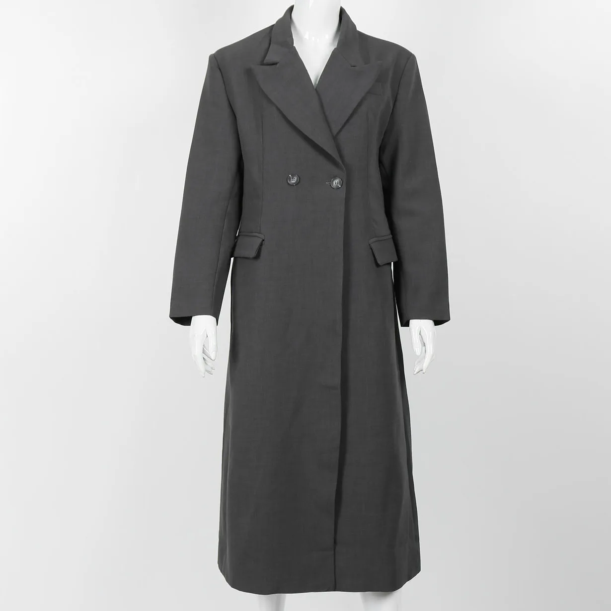 

Новинка 2023 года, женское дизайнерское пальто, осень-зима, теплая верхняя одежда из полиэстера, стильная универсальная повседневная одежда