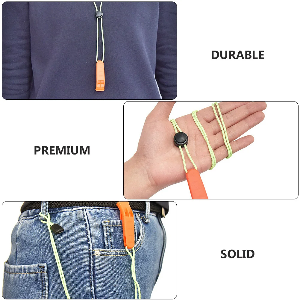 5 قطعة صافرة عالية الملعب تصميم ممتاز لتدفق الهواء صفارة الصمم بصوت عال للحالات الرطبة والجافة في الهواء الطلق بقاء التخييم #6