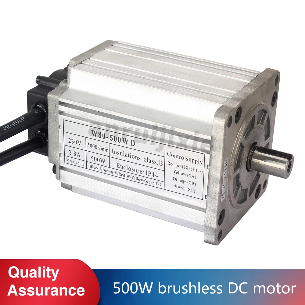 Brushless DC Motor 220-240V W80-500WC For SIEG SX2-095 JET JMD-X1 SOGI S2-30D Craftex CX612 Mr.Meister Little Milling 11