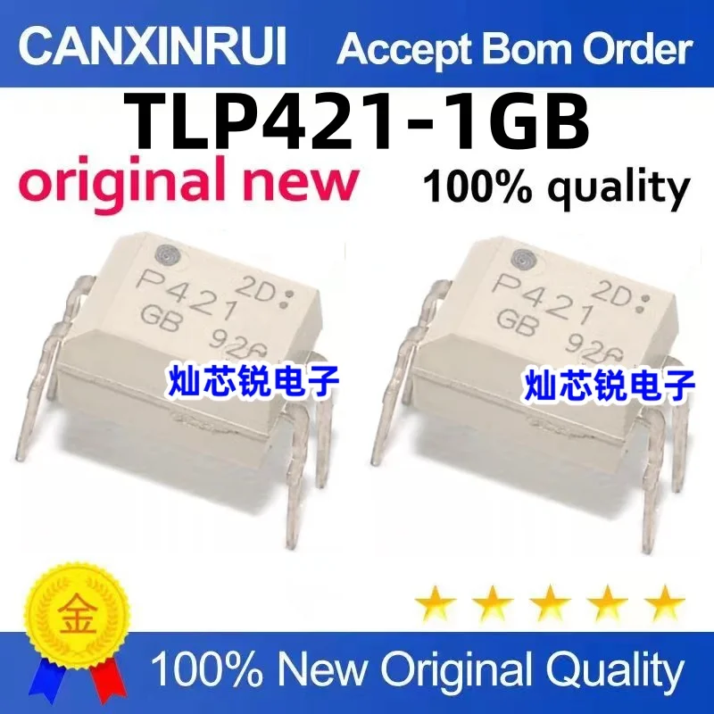 

（100 pieces）TLP421GB P421 DIP4 In-line TLP421-1GB Optocoupler
