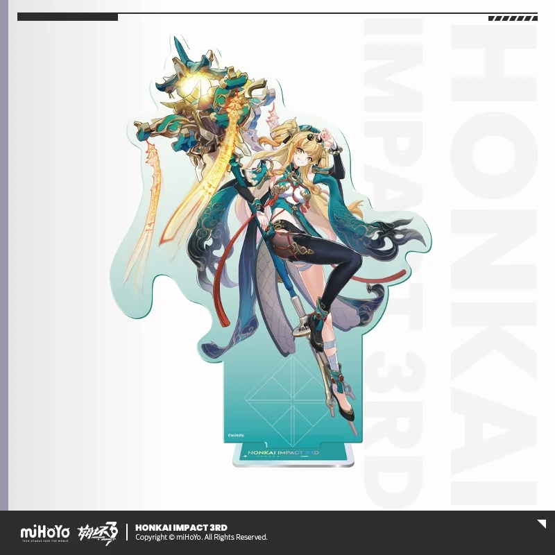 Sunsyea Honkai Impact 3rd Ⅱ Official Merch miHoYo Original Authentic Theme Series Acrylic Stand Senadina Coralie Helia