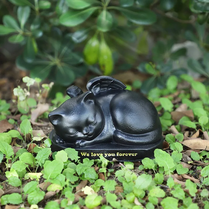 هريرة جرو الحرق جنازة مربع الحيوانات الأليفة الملاك جرة الكلب القط الحيوانات الأليفة رماد التذكاري