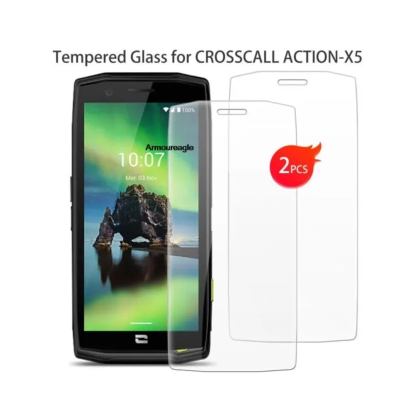 

Защитная пленка из закаленного стекла для crosscall action-x5 на Crosscall action-x5 5,45 дюйма, защитная пленка для экрана телефона