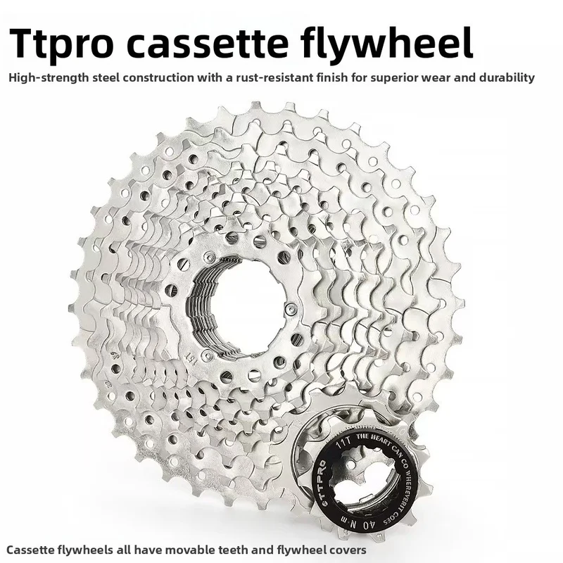 TTPRO Mountain Bike 11 Speed Cassette Sprocket 11-32T Freewheel Multi Speed Rear Wheel Gear Bicycle Tower Cog