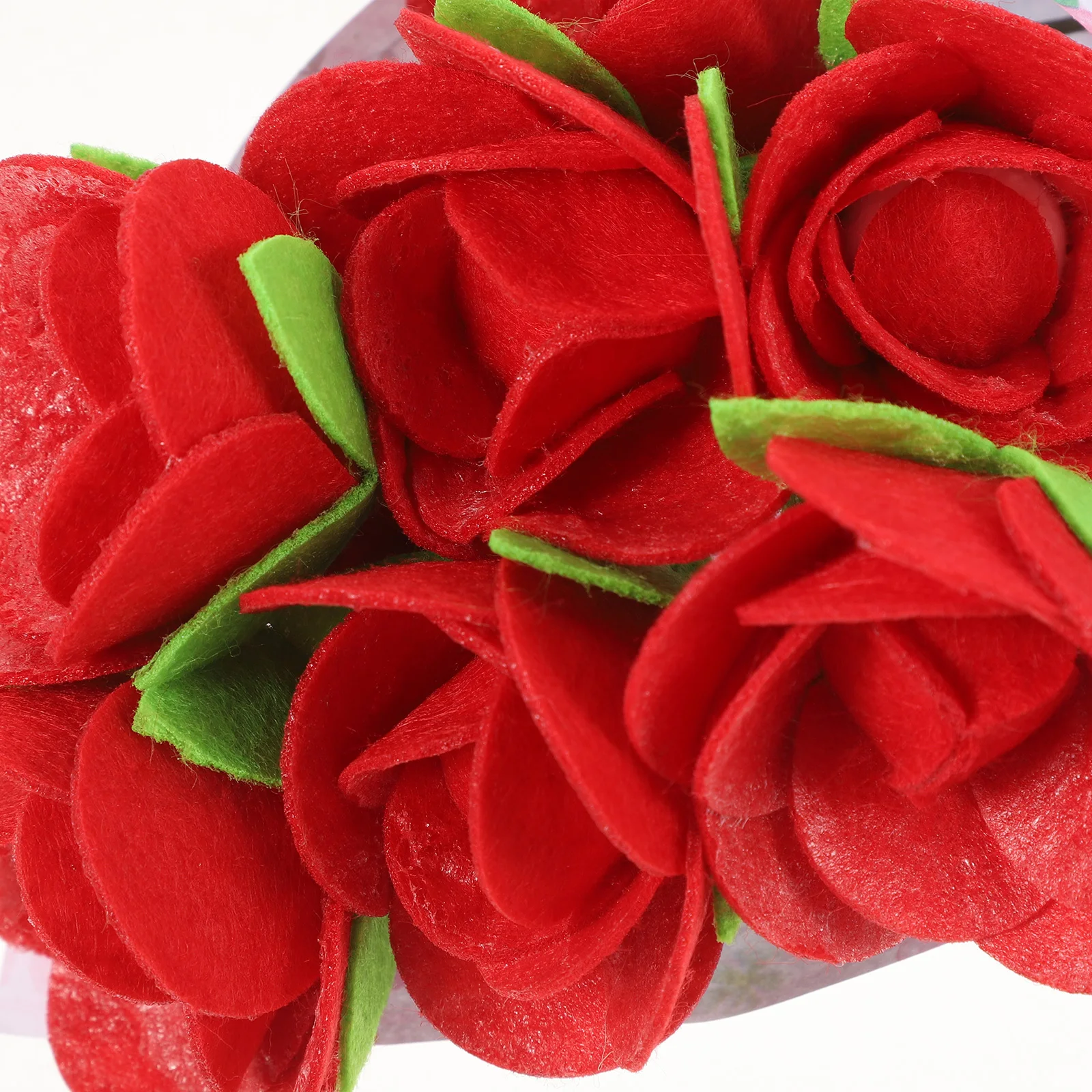 

2Sets Kids DIY Bouquet Material Unique Handmade Floral Craft Kit Hand Eye Coordination Cognitive Development Bouquet Making