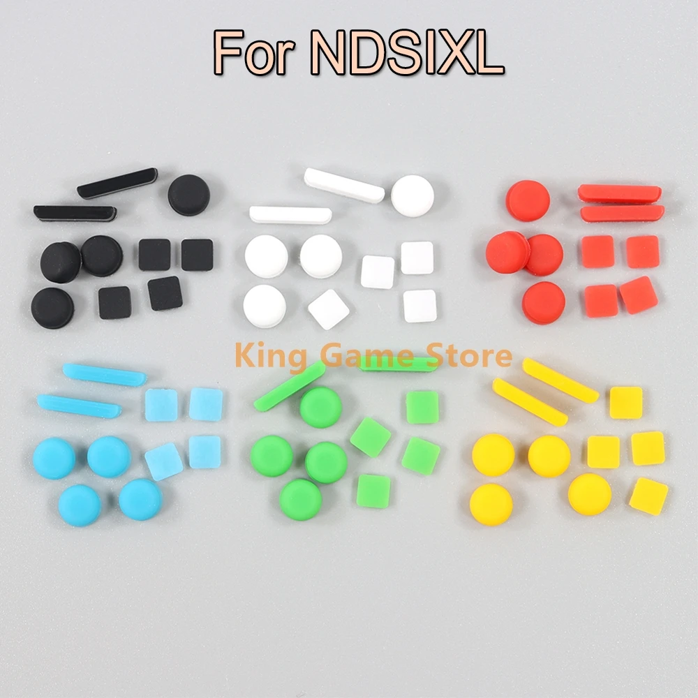 80Sets Rubber Feet Screw Feet Screw Cap Cover Set Replacement For NDSIXL LL Game Consol Screw Feet Rubber Pad