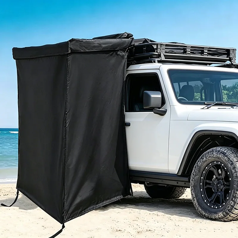 

Car Shower Tent-Portable Vehicle Side Shower Tent Shelter SUV Privacy Changing Dressing Room Restroom Toilet for Outdoor Camping
