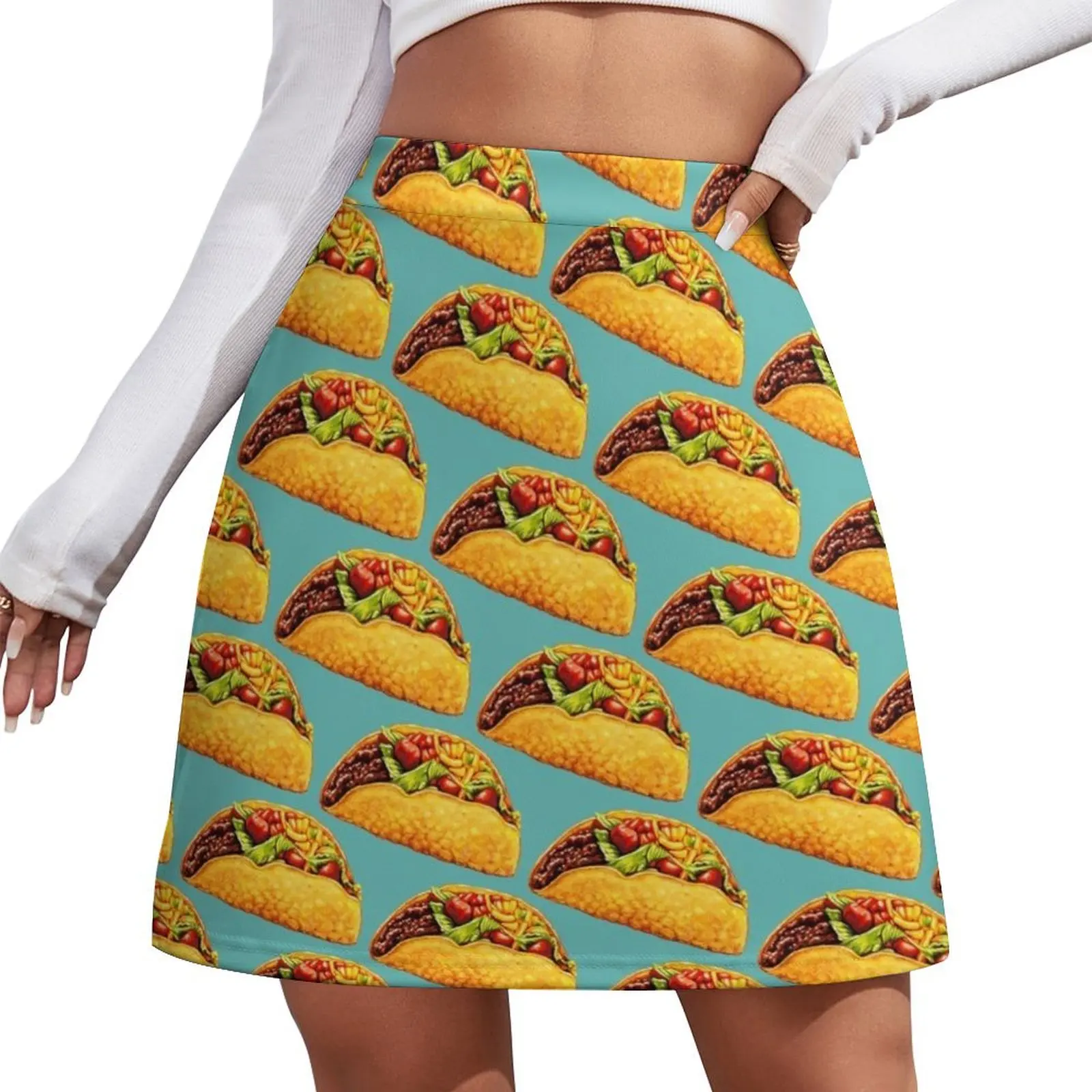 Taco Mini Skirt extreme mini dress Kawaii kawaii skirt korean ladies summer Mini Skirt