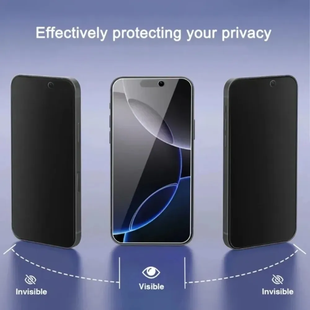 5PCS Easy Install Privacy Screen Protector For Poco X7 Pro X8 Pro Max F7 M7 X6 M6 Pro 5G F6 F5 M5S M3 X3 C75 C65 Tempered Glass view 2