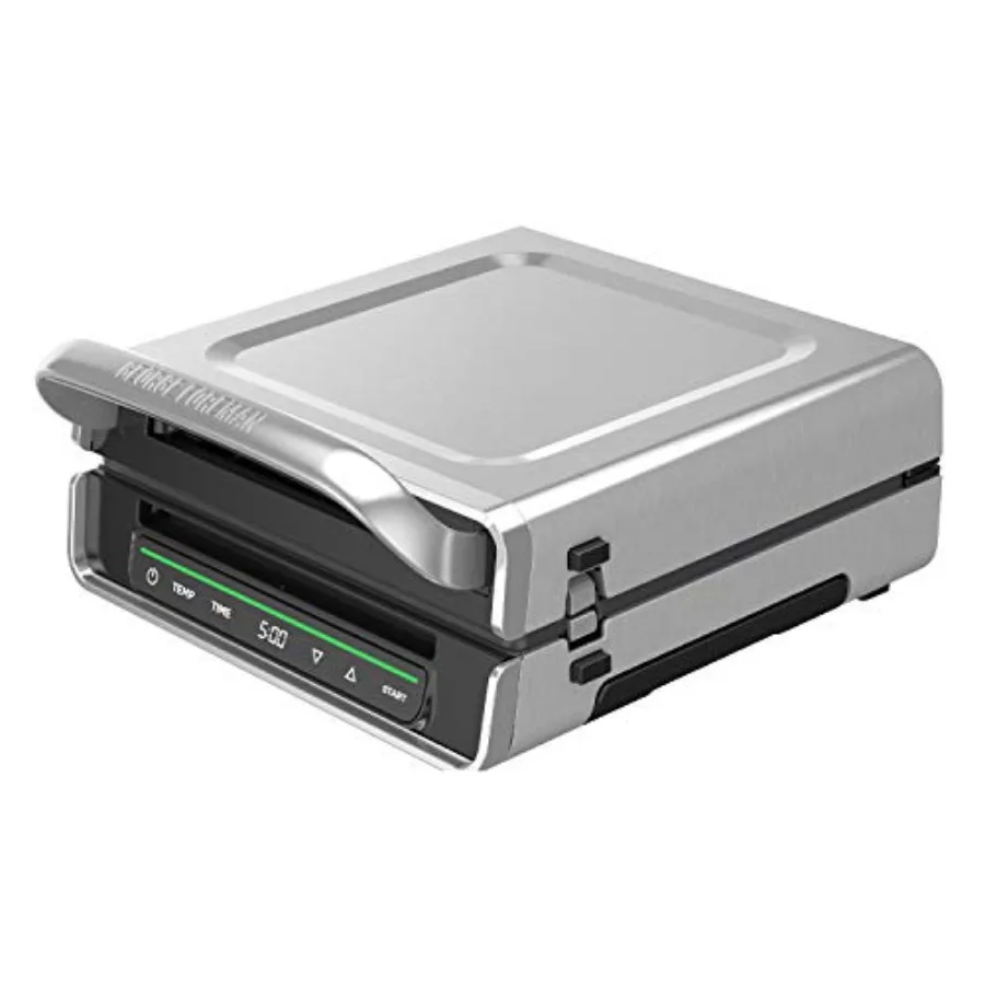 

Бездымный цифровой гриль Smart Select Family Size на 4-6 порций из нержавеющей стали GRD6090B