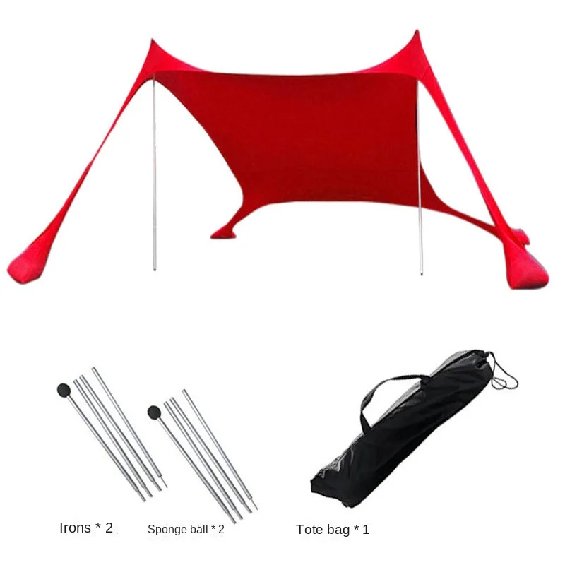Camping Tent Winddicht Pop-Up Luifel Buiten Strand Zon Schaduw Uv Ultralichte Strand Luifel Tenten Voor Camping Vissen Picknicks