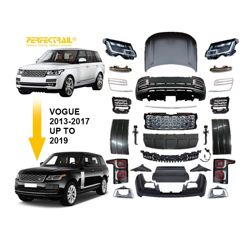 

PERFECTRAIL 4x4 Auto Accessories Body Kit For Land Rover Range Rover 2013-2017 upgrade to Racing 2018 SVA