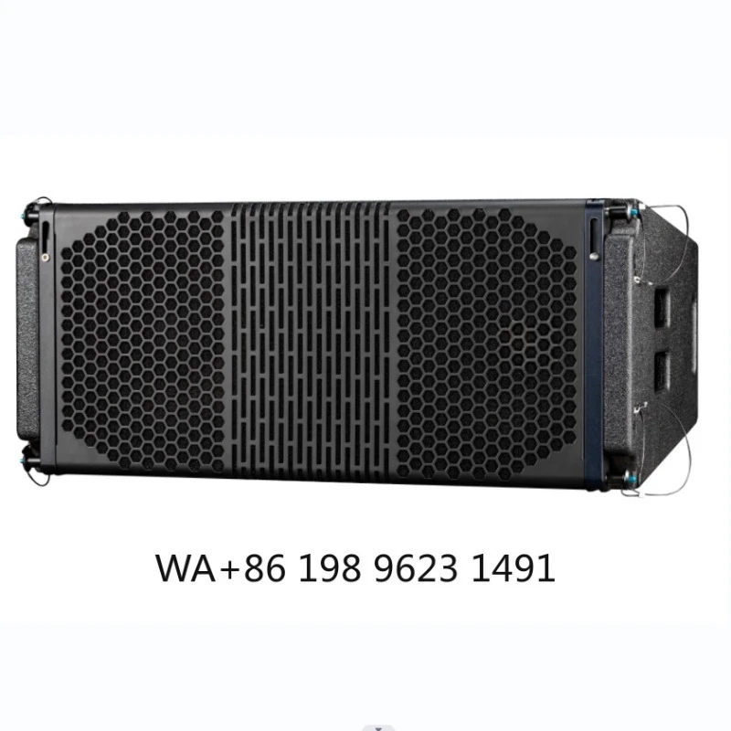 Dual 10 Inch 2-Way Line Array Speaker 600W LF High Power Professional Audio System for Outdoor Stage Performance