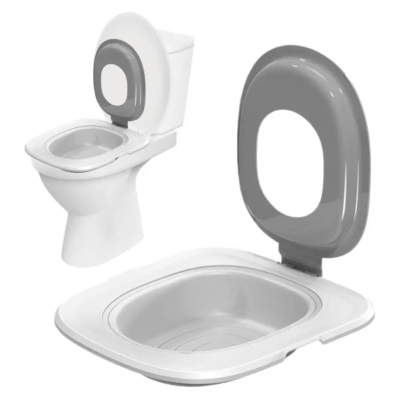 1 pz plastica gatto Toilet Training Kit riutilizzabile cucciolo gatto lettiera stuoia gatto toilette Trainer toilette animali domestici pulizia